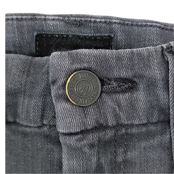 MOTHER “The Looker” Skinny Jeans in Dancing in the Dark Wash Size 25— faded - Picture 7 of 14